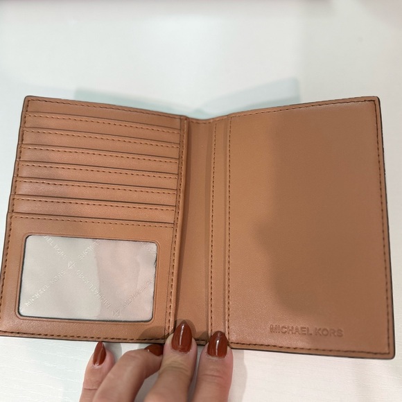 Michael Kors Brown Logo Card Holder - Picture 5 of 5